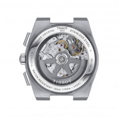 Tissot T-Classic PRX Automatic Chronograph White Dial Stainless Steel Watch 42mm - T1374271101100