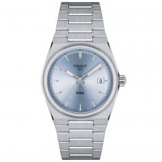 Tissot T-Classic PRX Light Blue Dial and Stainless Steel Bracelet Watch | 35mm | T1372101135100
