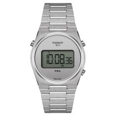Tissot T-Classic PRX Silver-Tone Dial Stainless Steel Bracelet Watch | 35mm | T1372631103000