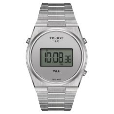 Tissot T-Classic PRX Silver-Tone Dial Stainless Steel Bracelet Watch | 40mm | T1374631103000