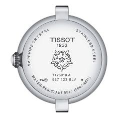 Tissot T-Lady Bellissima Mother of Pearl Dial Leather Strap Watch 26mm - T1260101611302