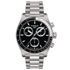 Tissot T-Sport PR516 Chronograph Black Dial Stainless Steel Watch 40mm - T1494171105100