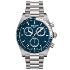 Tissot T-Sport PR516 Chronograph Blue Dial Stainless Steel Watch 40mm - T1494171104100