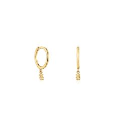TOUS Bold Bear Gold  Hoop Earrings