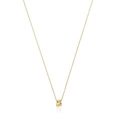 TOUS Bold Bear Gold Pendant Necklace