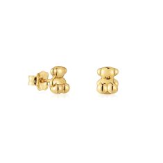 TOUS Bold Bear Gold Stud Earrings