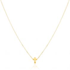 TOUS Cross Yellow Gold Necklace