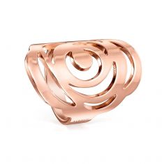 TOUS Floral Rose Gold-Plated Ring - Size 7