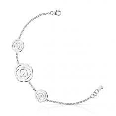 TOUS Floral Station Link Bracelet