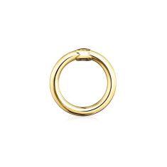 TOUS Hold Gold-Plated Circle Pendant, 20mm
