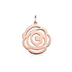 TOUS Large Floral Rose Gold-Plated Pendant