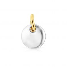 TOUS Luah Luna Two-Tone Pendant | 18mm | REEDS Jewelers