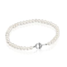 TOUS Manifesto Cultured Pearls Sterling Silver Bracelet