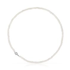 TOUS Manifesto Cultured Pearls Sterling Silver Necklace