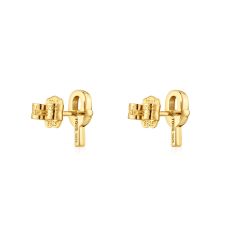 TOUS Manifesto Gold-Plated Stud Earrings