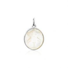 TOUS Mother of Pearl Camee Pendant