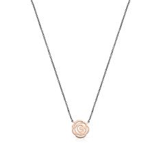 TOUS Small Floral Pendant Necklace