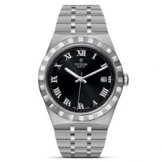 TUDOR Royal Black Dial Stainless Steel Watch | 38mm | M28500-0003