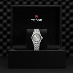 TUDOR Royal Diamond-Set Silver Dial Stainless Steel Watch | 28mm | M28300-0002
