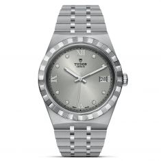 TUDOR Royal Diamond-Set Silver Dial Stainless Steel Watch | 38mm | M28500-0002