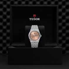 TUDOR Royal Salmon Dial Stainless Steel Watch | 38mm | M28500-0007