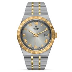 TUDOR Royal Silver Dial Stainless Steel and Yellow Gold Watch | 38mm | M28503-0001