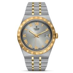 Versace Greca Time Gold Dial Two-Tone Stainless Steel Bracelet | 35mm |  VE6C00523 | REEDS Jewelers