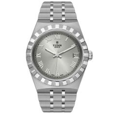image of TUDOR Royal Silver Dial Stainless Steel Watch | 34mm | M28400-0001 with sku:20331500
