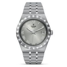 TUDOR Royal Silver Dial Stainless Steel Watch | 38mm | M28500-0001