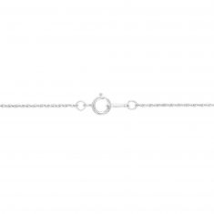 Two-Tone Diamond Accent Butterfly Mom Necklace