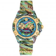 Versace Icon Active Cool Multicolor Silicone Strap Watch | 44mm