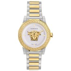 Versace Medusa Deco White Dial Two-Tone Stainless Steel Bracelet Watch | 38mm | VE7B00423