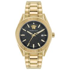 Versace V-Code Gold-Plated Watch | 42mm | VE6A00623