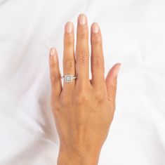 1/3ctw Diamond White Gold Ring