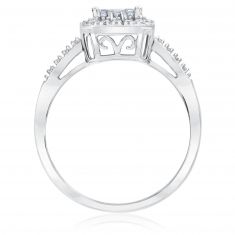 1/3ctw Diamond White Gold Ring
