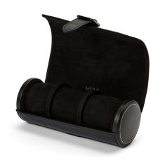 British Racing Black Triple Watch Roll