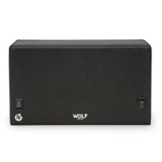 Cub Black Double Watch Winder with Cover