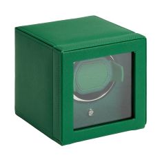 Cub Green Single Watch Winder with Cover