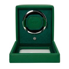 Cub Green Single Watch Winder with Cover