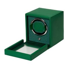 Cub Green Single Watch Winder with Cover