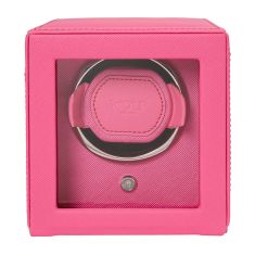 Cub Pink Single Watch Winder with Cover