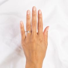 1/6ctw Diamond Yellow Gold Cluster Fashion Ring