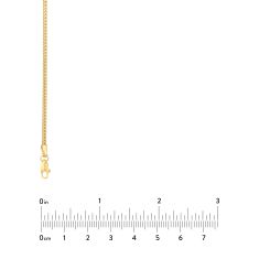 Yellow Gold Hollow Snake Chain Necklace | 1.9mm
