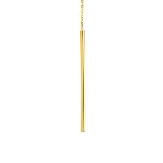 Yellow Gold Threader Earrings