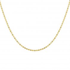 Yellow Gold Solid Valentino Chain Necklace | 2.7mm