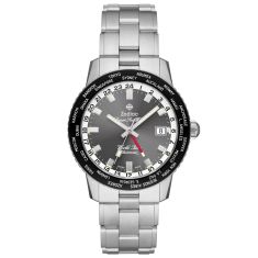 Zodiac Limited Edition Super Sea Wolf GMT World Time Automatic Stainless Steel Watch 40mm - ZO9409