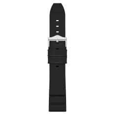 Zodiac Pro-Diver 20mm Black Rubber Watch Strap