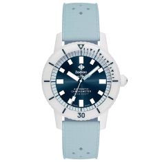 Zodiac Super Sea Wolf Ceramic Compression Diver Automatic Blue Rubber Strap Watch 41mm - ZO9590