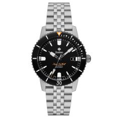 Zodiac Super Sea Wolf Compression Diver Automatic Black Dial Stainless Steel Watch 40mm - ZO9296