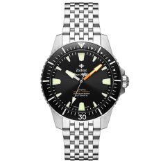 Zodiac Super Sea Wolf Pro-Diver Automatic Black Dial Stainless Steel Watch 42mm - ZO3552